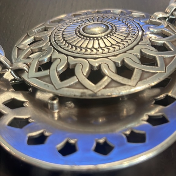 Concho Vintage Silver Belt main image 4